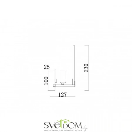 Бра и настенные светильники FR5197WL-01CH Freya | Svetdom.by