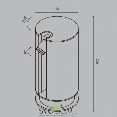 O468FL-L3B3K Maytoni