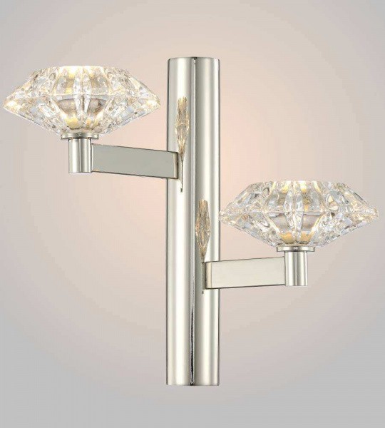 Бра Crystal Lux REBECA AP2 NICKEL