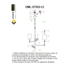 Люстра подвесная Omnilux  OML-57503-12 Omnilux