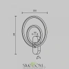 Бра MOD357WL-L16BS3K Maytoni | Svetdom.by