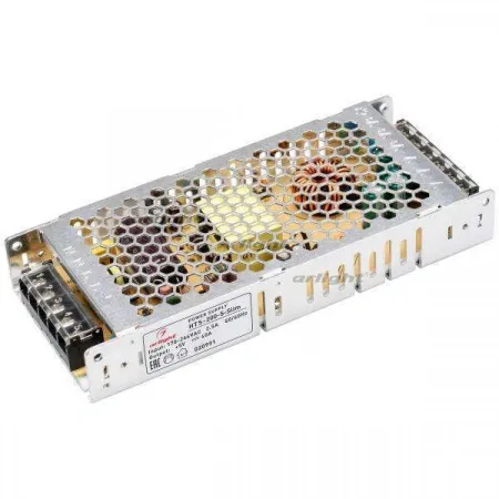 ARLIGHT Блок питания HTS-200-5-Slim (5V, 40A, 200W) (Arlight, IP20 Сетка, 3 года)