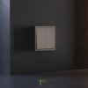Клавиша для выключателя двухклавишного Voltum S70 Капучино VLS000314 Voltum VLS000314