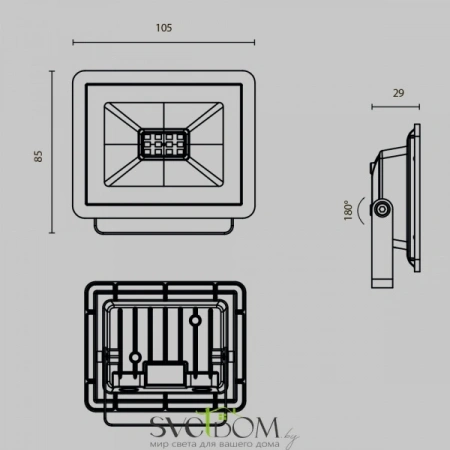FL001-L10B6K Maytoni