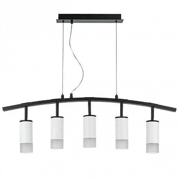 Lightstar LR7353651 Люстра RULLO 5х50W GU10 ЧЕРНЫЙ/БЕЛЫЙ (571735+214436-5+202431-5)
