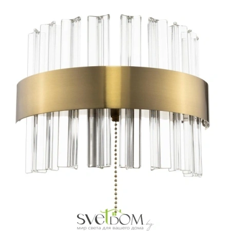 Citilux Рианна CL337313 LED Бра хрустальное с выключателем Бронза CITILUX