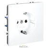 Розетки электрические с заземлением Voltum S70 VLS040102  Voltum VLS040102