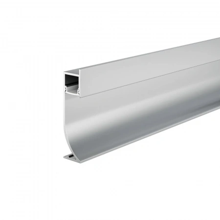 Алюминиевый профиль плинтус с подсветкой 53x14 ALM-5314-S-2M