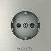 Розетки электрические с заземлением и шторками  Voltum S70 VLS040205  Voltum VLS040205