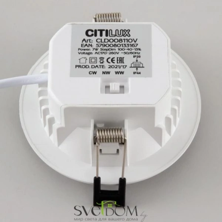 Встраиваемые светильники CITILUX CLD008110V от Магазина Svetdom.by