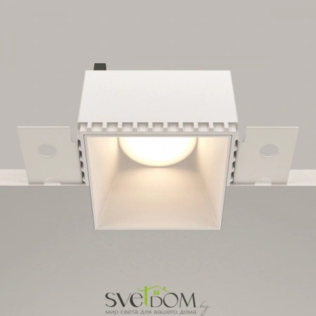 Встраиваемые светильники Maytoni DL051-01-GU10-SQ-W от Магазина Svetdom.by