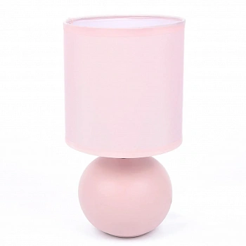 8225/1T CLASSI LN25 383 розовый, керамика/текстиль Настольная лампа E14 1*40W 220V OCTAVIA