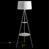 Citilux Рейнер CL806020 Торшер со столиком Белый CITILUX
