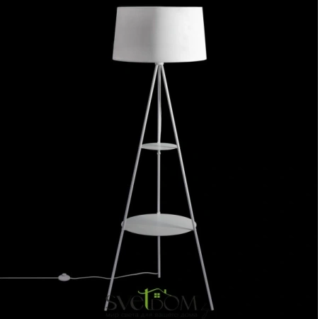 Citilux Рейнер CL806020 Торшер со столиком Белый CITILUX