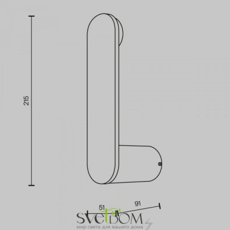 Бра MOD356WL-L4W3K Maytoni | Svetdom.by