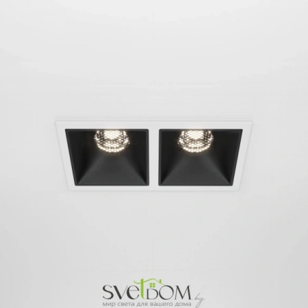 Фото Встраиваемые светильники Maytoni DL043-02-10W4K-D-SQ-WB Встраиваемые светильники Maytoni DL043-02-10W4K-D-SQ-WB от Магазина Svetdom.by