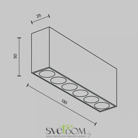 Потолочные светильники Maytoni C066CL-12W3-6K-B от Магазина Svetdom.by