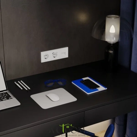 Розетки электрические с заземлением Voltum S70 VLS040102  Voltum