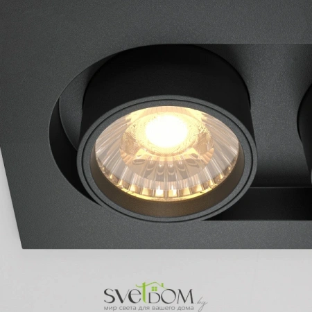 Встраиваемые светильники Maytoni DL045-02-10W3K-B от Магазина Svetdom.by