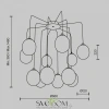 Подвесные светильники Maytoni MOD176PL-12G от Магазина Svetdom.by