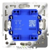 Выключатель двухклавишный Voltum S70 VLS020104  Voltum VLS020104