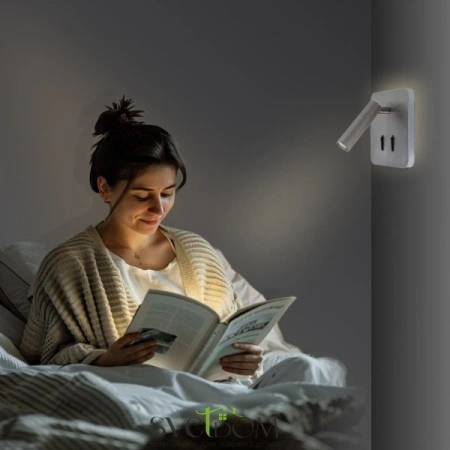 Citilux Декарт CL704422 LED Бра с выключателем Матовый Хром CITILUX