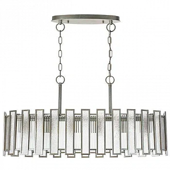 Lightstar 712164 Люстра AGAVE 6х40W E27 СЕРЕБРО С ПАТИНОЙ/ПРОЗРАЧНЫЙ