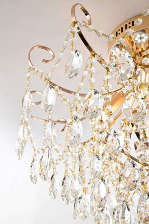 Люстры потолочныеML.1701.8 GD MODELUX | Svetdom.by