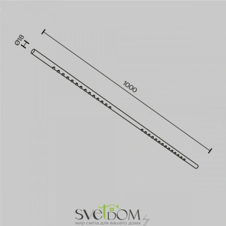 Светильники Maytoni C101CL-L1000-24W3-6K-B от Магазина Svetdom.by