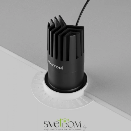 Встраиваемые светильники Maytoni DL122-15W-4K-TRS-B от Магазина Svetdom.by