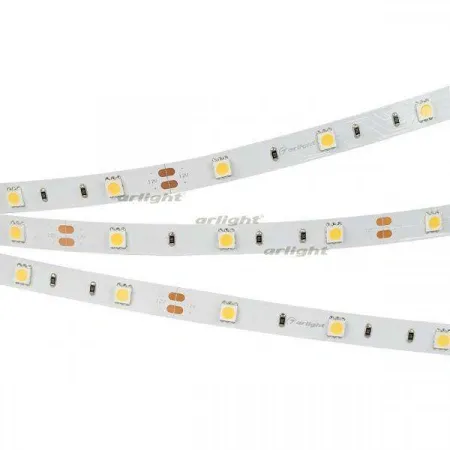 ARLIGHT Лента RT 2-5000 12V White6000 (5060, 150 LED, LUX) (Arlight, 7.2 Вт/м, IP20)