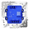 Проходной переключатель одноклавишный с подсветкой  Voltum S70 VLS010402  Voltum VLS010402