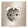 Накладка для розетки USB A+C Voltum S70 METAL Платина VLSM001010 Voltum VLSM001010