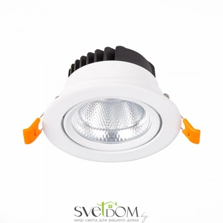 ST211.548.10.36 Св-к встр. Белый LED 1*10W 4000K 750Lm Ra80 36° IP20 D109xH65 220-240V Встраиваемые светильники ST LUCE