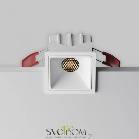 Встраиваемые светильники Maytoni DL043-01-10W3K-SQ-W-1 от Магазина Svetdom.by