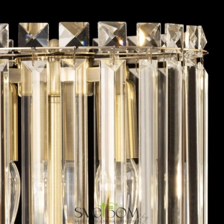 Citilux Джейн CL306833 Хрустальная настольная лампа Бронза CITILUX