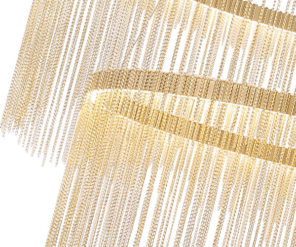 Kink Light 08260-80+60,33 Люстра Агни золото d80+60