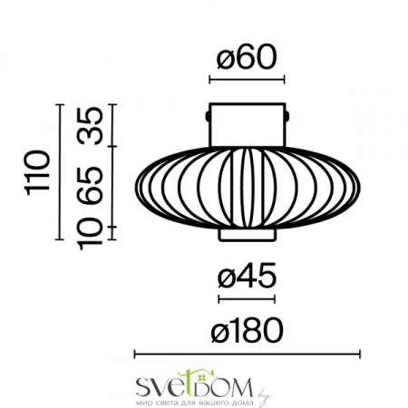 Бра MOD555WL-L3G3K Maytoni | Svetdom.by