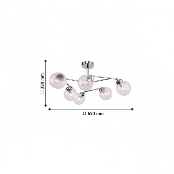 Люстры потолочные2195-8U Favourite | Svetdom.by