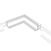 Угол SL-LINIA32-FANTOM-EDGE внутренний Arlight 030100 Arlight
