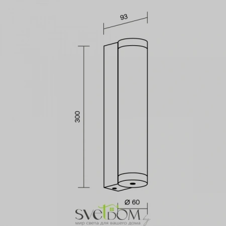 Настенные светильники O482WL-L12B3K Maytoni | Svetdom.by