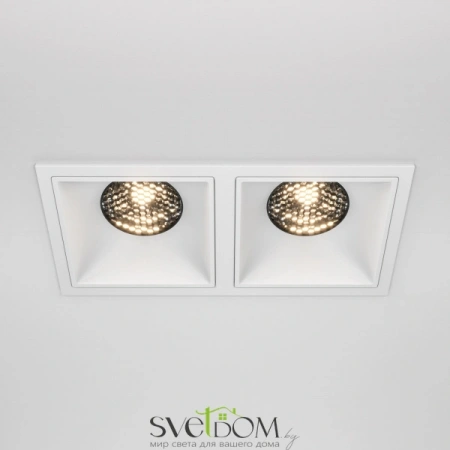 Фото Встраиваемые светильники Maytoni DL043-02-15W3K-D-SQ-W Встраиваемые светильники Maytoni DL043-02-15W3K-D-SQ-W от Магазина Svetdom.by