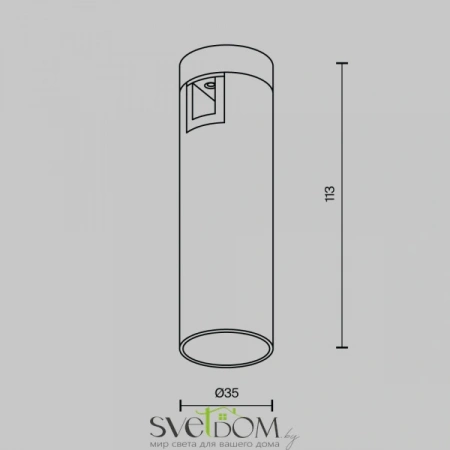 TR143-1-5W4K-W-PT Maytoni