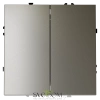 Выключатель двухклавишный Voltum S70 VLS020104  Voltum VLS020104