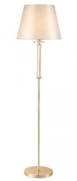 Торшер Crystal Lux NICOLAS PT1 GOLD/WHITE