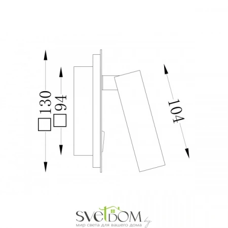 Настенные светильники C175-WL-01-6W-MG Maytoni | Svetdom.by