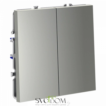 Проходной переключатель двухклавишный Voltum S70 VLS020305  VLS020305 Voltum