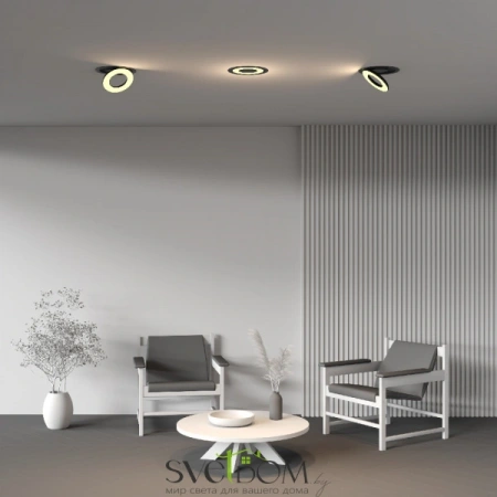 Встраиваемые светильники Maytoni DL102-12W2.7K-B от Магазина Svetdom.by