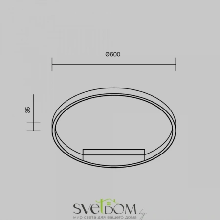 Потолочные светильники Maytoni MOD058CL-L35BK от Магазина Svetdom.by