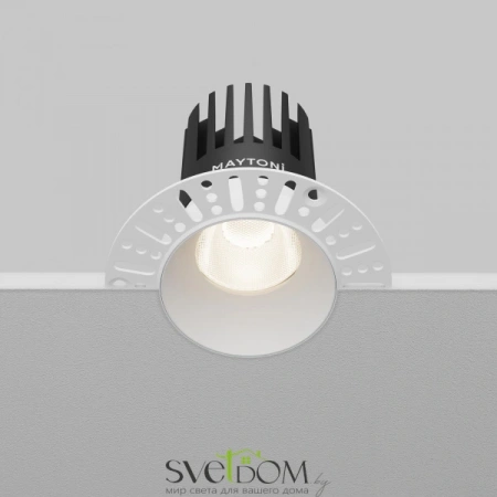 Встраиваемые светильники Maytoni DL121-15W-4K-TRS-W от Магазина Svetdom.by